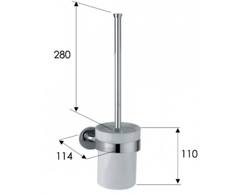 Ёршик Remer Guest GS66NP, никель брашированный
