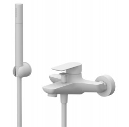 Смеситель для ванны Remer Infinity I02BO, белый матовый