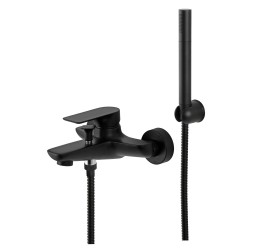 Смеситель для ванны Remer Infinity I02NO, черный матовый