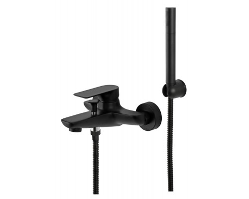 Смеситель для ванны Remer Infinity I02NO, черный матовый