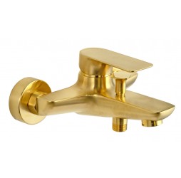 Смеситель для ванны Remer Infinity I05BG, золото брашированное