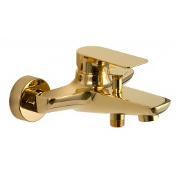 Смеситель для ванны Remer Infinity I05DO, золото глянцевое