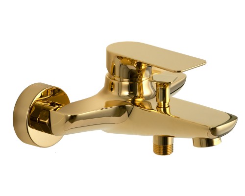 Смеситель для ванны Remer Infinity I05DO, золото глянцевое