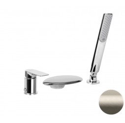 Смеситель для ванны Remer Infinity I07UFXV, сталь