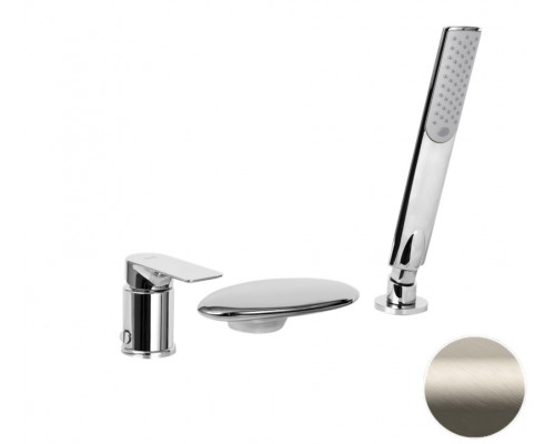 Смеситель для ванны Remer Infinity I07UFXV, сталь