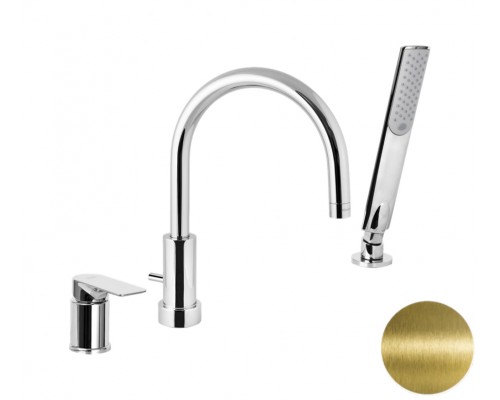 Смеситель для ванны Remer Infinity I07VO, бронза