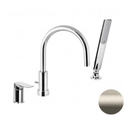 Смеситель для ванны Remer Infinity I07XV, сталь