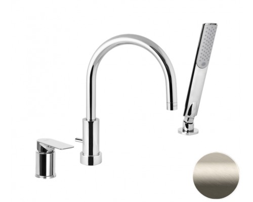 Смеситель для ванны Remer Infinity I07XV, сталь