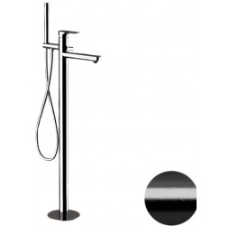 Смеситель для ванны Remer Infinity I08CFP, черный брашированный хром