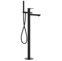 Смеситель для ванны Remer Infinity I08NO, черный матовый