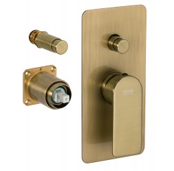 Смеситель для душа Remer Infinity I09KBVO, бронза