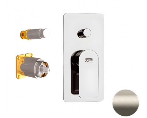 Смеситель для душа Remer Infinity I09KBXV, сталь