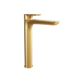 Смеситель для раковины Remer Infinity I11LBG, золото брашированное