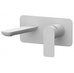 Смеситель для раковины Remer Infinity I15BO, белый матовый