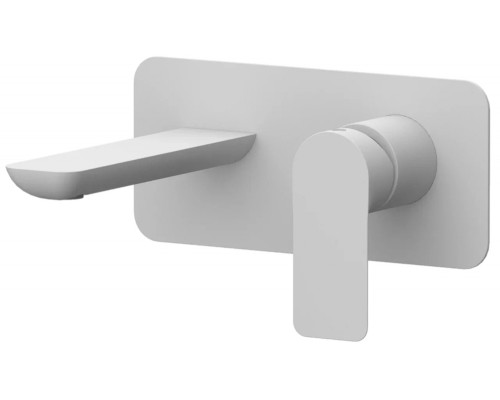 Смеситель для раковины Remer Infinity I15BO, белый матовый