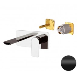 Смеситель для раковины Remer Infinity I15KBNO, черный матовый