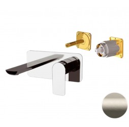 Смеситель для раковины Remer Infinity I15KBXV, сталь