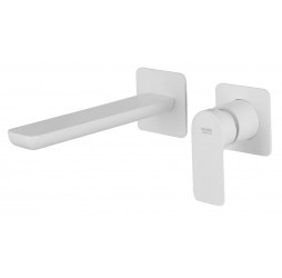 Смеситель для раковины Remer Infinity I15PLBO, белый матовый