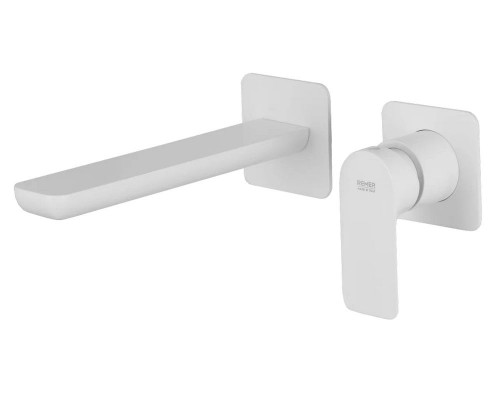 Смеситель для раковины Remer Infinity I15PLBO, белый матовый
