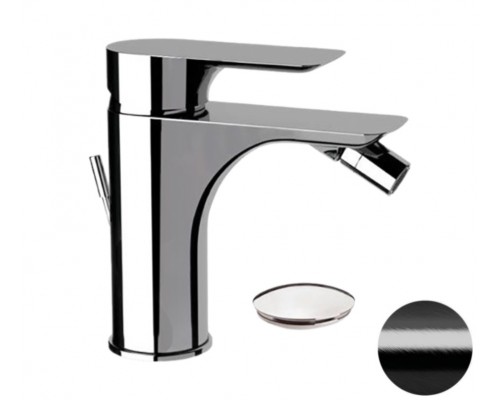 Смеситель для биде Remer Infinity I20CFP, черный брашированный хром