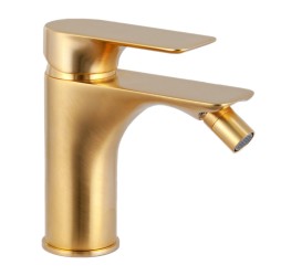 Смеситель для биде Remer Infinity I22BG, золото брашированное