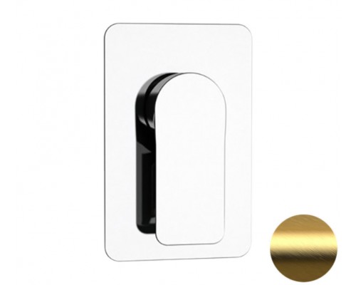 Смеситель для душа Remer Infinity I30BG, золото брашированное