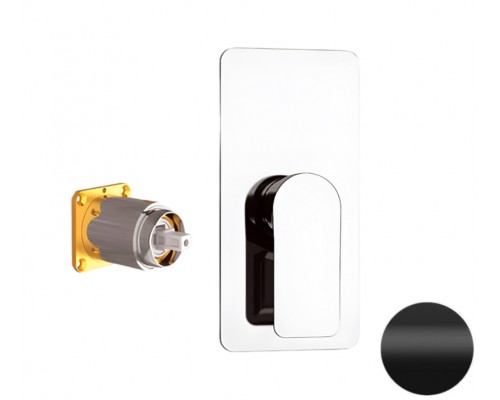 Смеситель для душа Remer Infinity I30KBNO, черный матовый