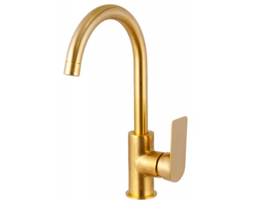 Смеситель для кухни Remer Infinity I72BG, золото брашированное