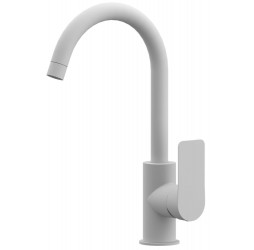 Смеситель для кухни Remer Infinity I72BO, белый матовый
