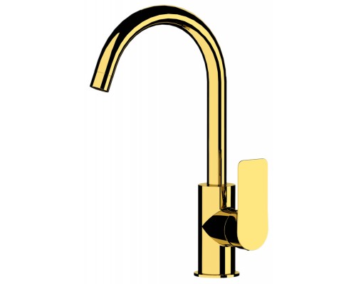 Смеситель для кухни Remer Infinity I72DO, золото глянцевое