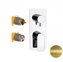 Смеситель для душа Remer Infinity I93KBVO, бронза