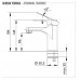 Смеситель для раковины Remer Class Line L12