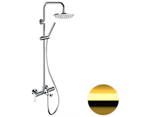 Душевая система Remer Class Line L34X7MMM20DO, золото глянцевое