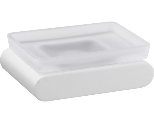 Мыльница Remer Lounge LN10BO, белый матовый
