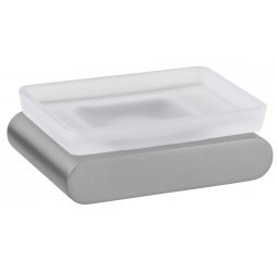 Мыльница Remer Lounge LN10NPO, никель матовый брашированный