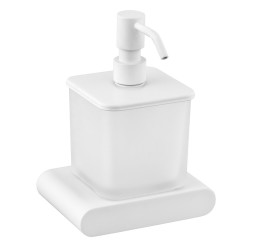 Дозатор Remer Lounge LN13BO, белый матовый