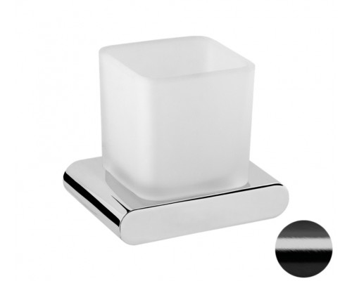 Стакан Remer Lounge LN15CFP, черный брашированный хром