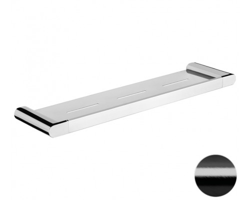 Полка 51 см Remer Lounge LN20CFP, черный брашированный хром