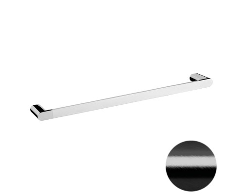 Полотенцедержатель Remer Lounge LN30CFP, черный брашированный хром