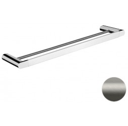 Полотенцедержатель двойной 60 см Remer Lounge LN33NPO, никель матовый брашированный