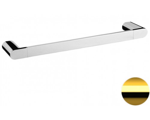 Полотенцедержатель 40 см Remer Lounge LN40DO, золото глянцевое