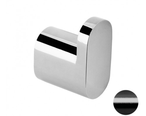 Крючок Remer Lounge LN50CFP, черный брашированный хром