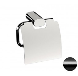 Бумагодержатель Remer Lounge LN60CFP, черный брашированный хром