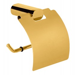 Бумагодержатель Remer Lounge LN60DO, золото глянцевое