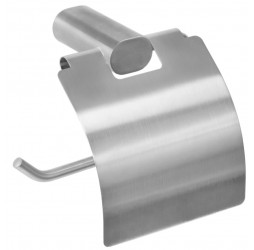 Бумагодержатель Remer Lounge LN60NPO, никель матовый брашированный