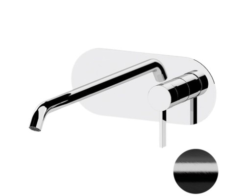 Смеситель для раковины Remer Metrica MC15LCFP, черный брашированный хром