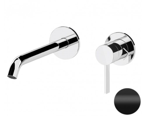 Смеситель для раковины Remer Metrica MC15PNO, черный матовый