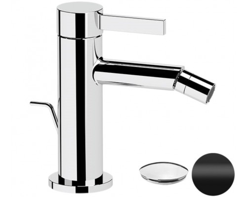 Смеситель для биде Remer Metrica MC20NO, черный матовый