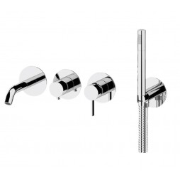 Смеситель для ванны Remer Metrica MC53D2P