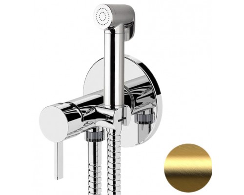 Гигиенический душ Remer Metrica MC65WBG, золото брашированное